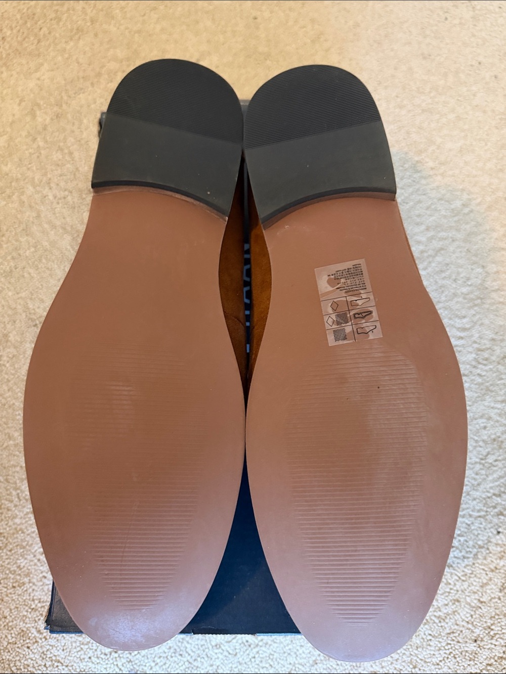 H&M Men's Brown Suede Tassel Loafers - Picture 4 of 5